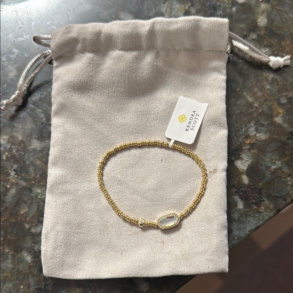 Kendra Scott Grayson Gold Stretch Bracelet